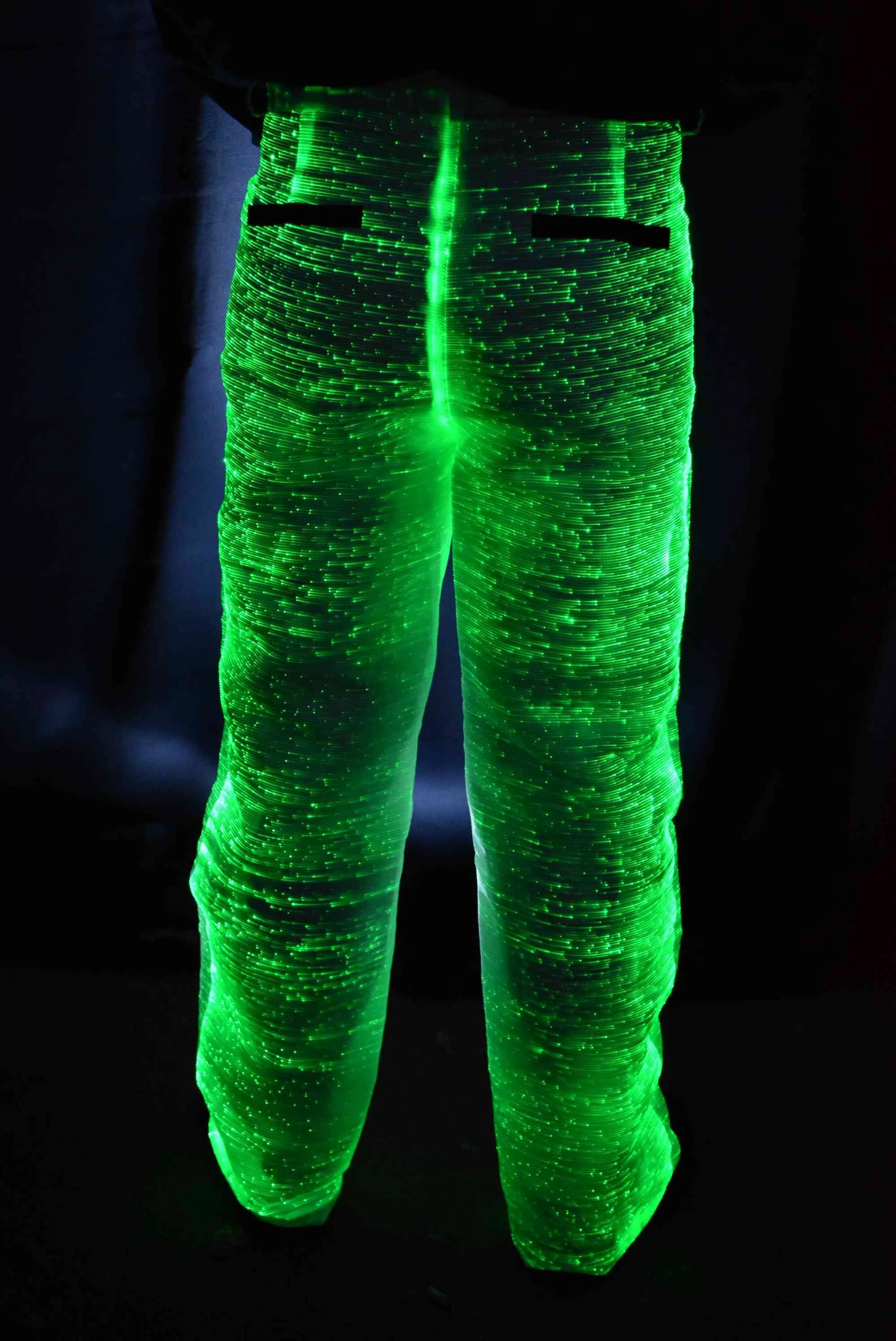 Sound Activated Fiber Optic Men's Suit  - Bluetooth
