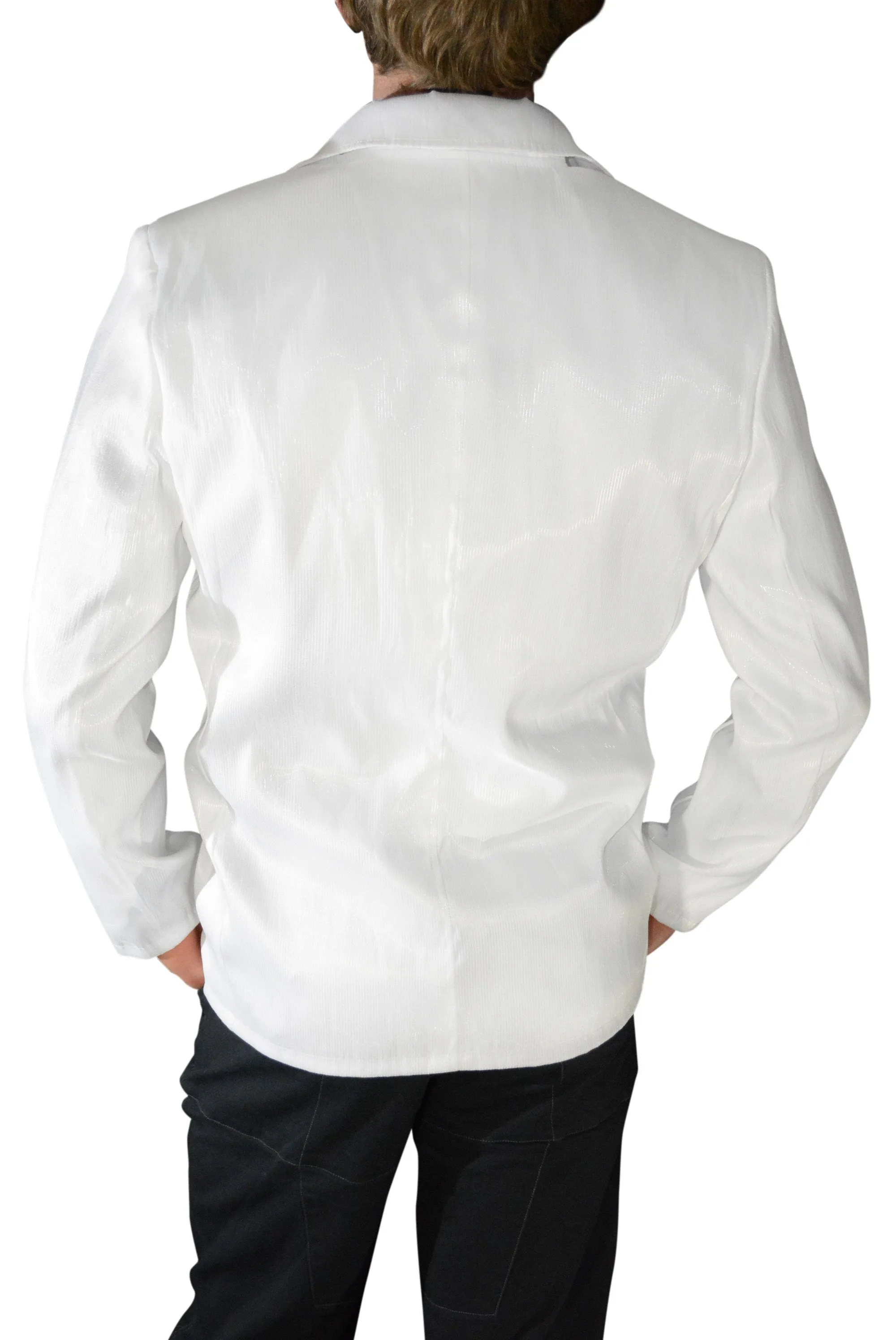 Sound Activated Fiber Optic Men's Suit  - Bluetooth