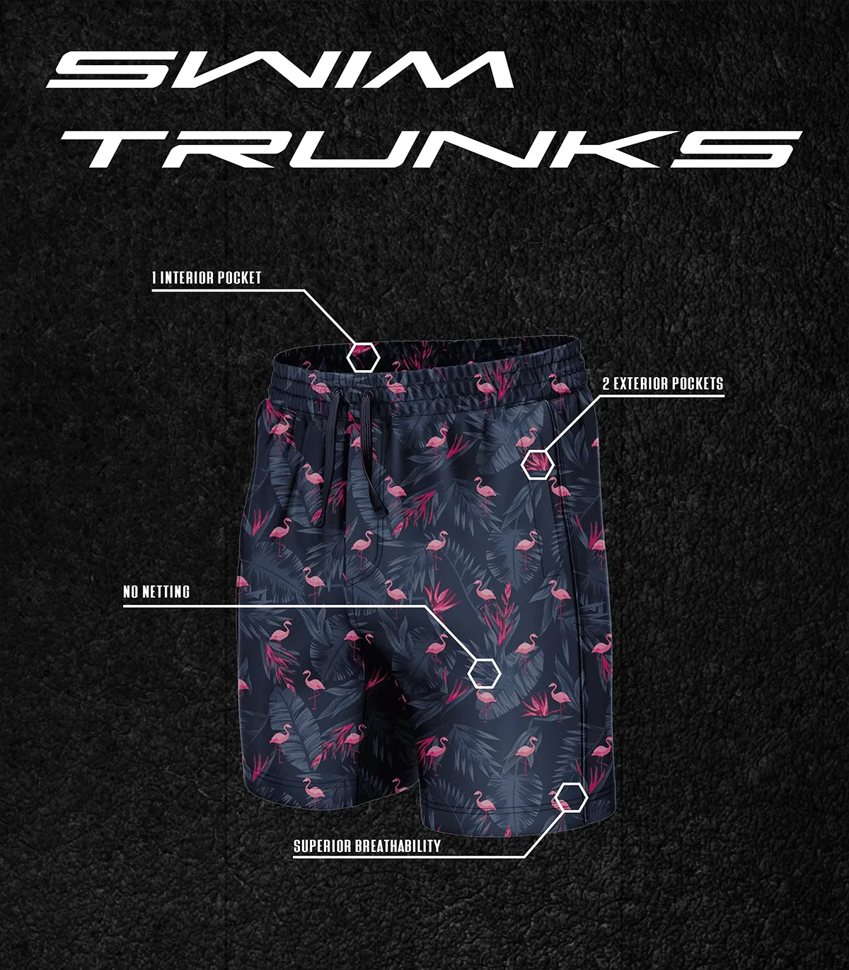 Stars Swim Trunks