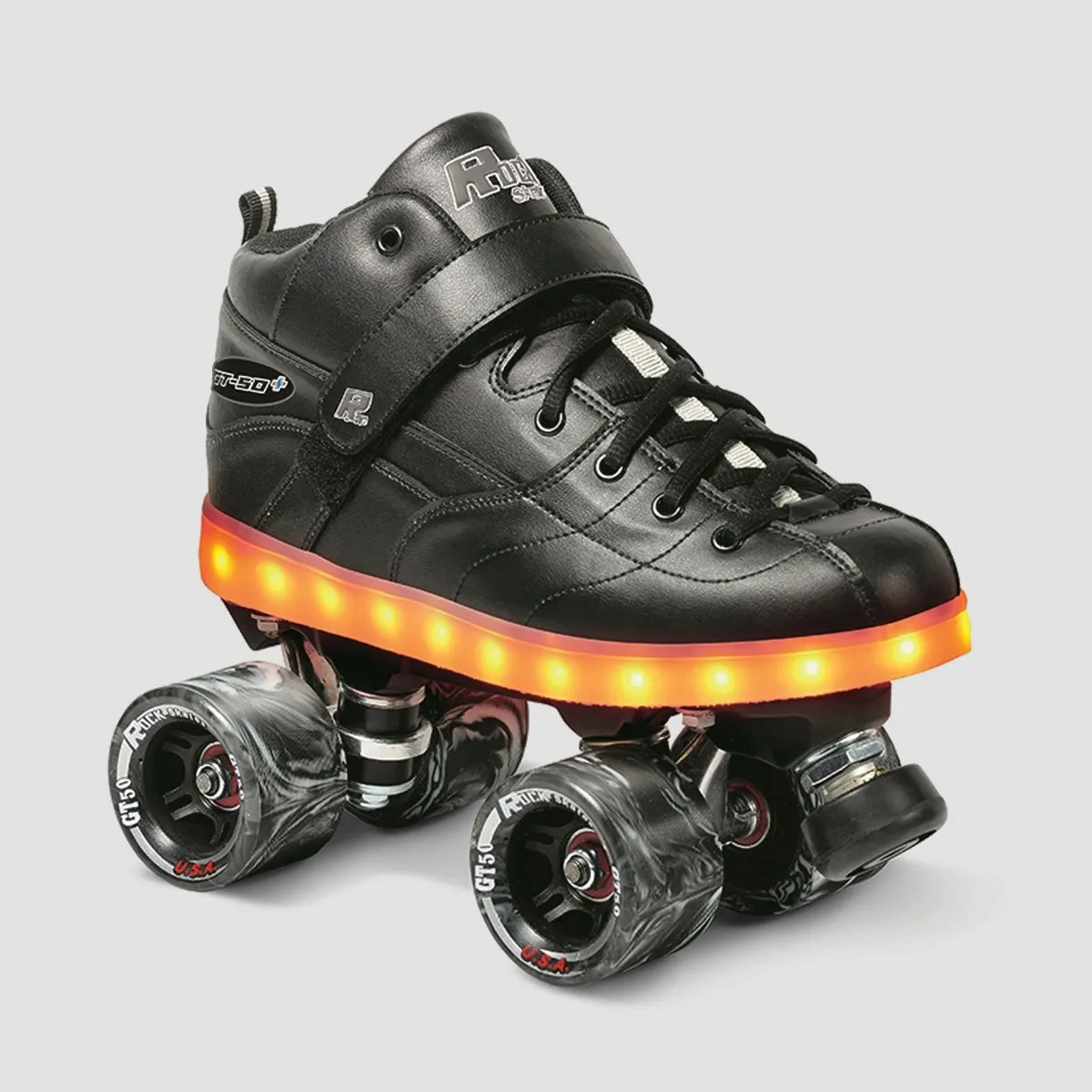 Sure Grip Rock GT-50 LED Quad Skates Black