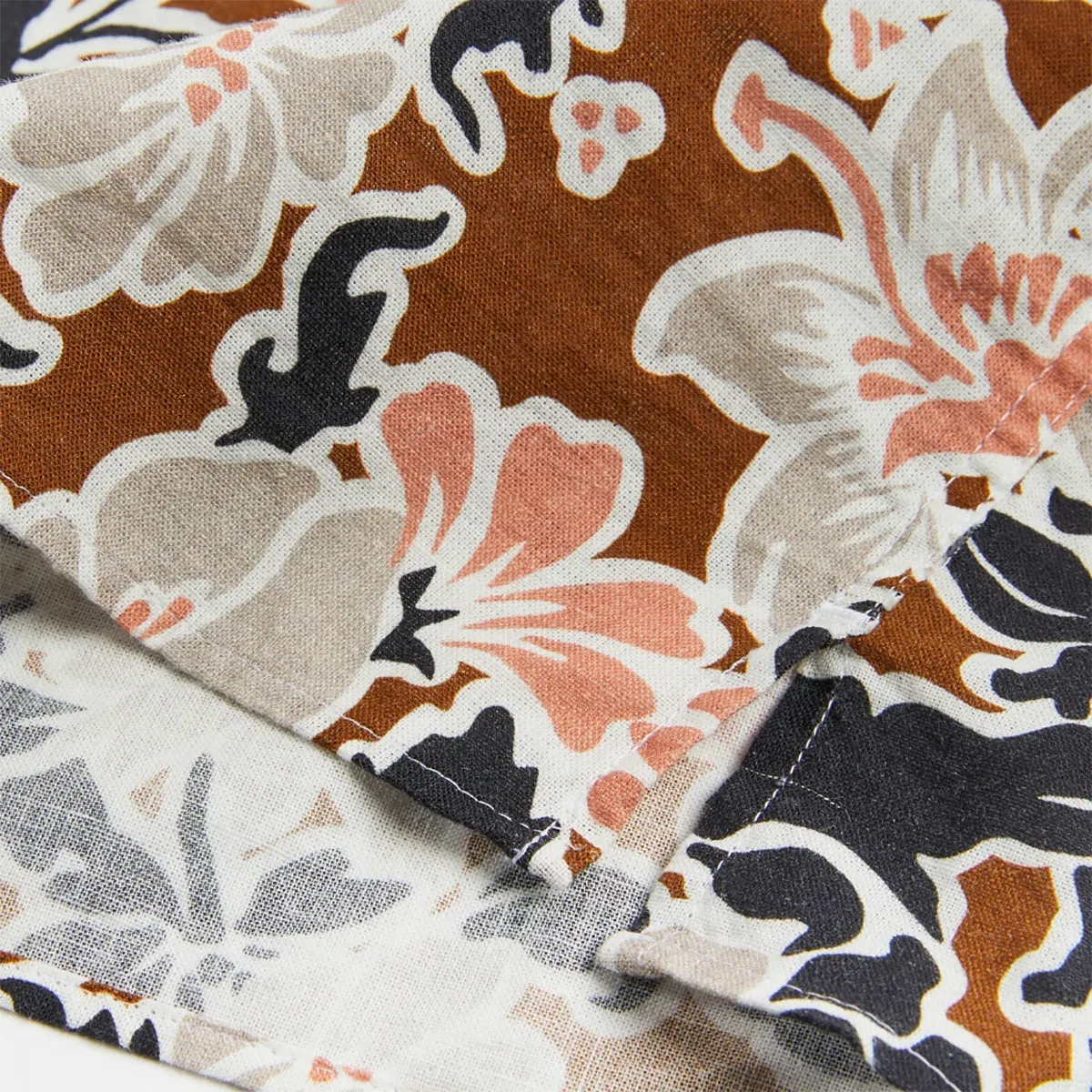 Ted Baker - SITCOM SS Floral Shirt in Brown