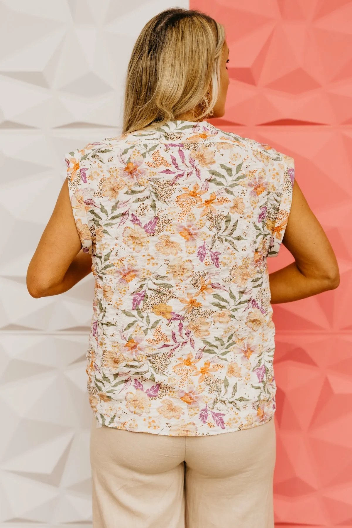 The Mark Floral Button Front Shirt