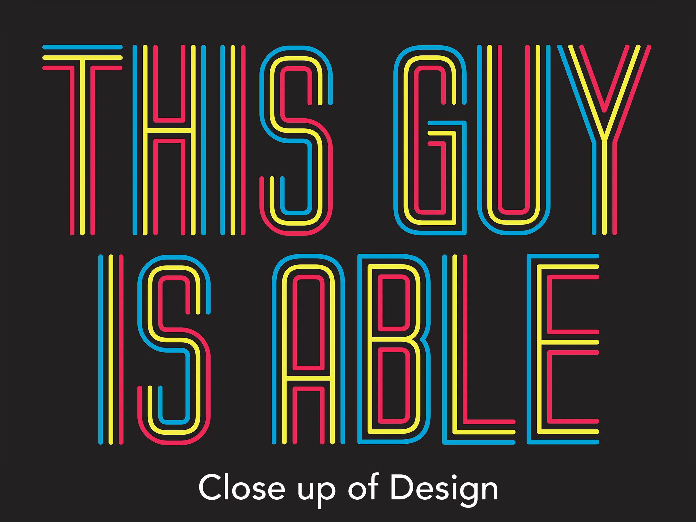This Guy is Able (Men's iPhone Case)