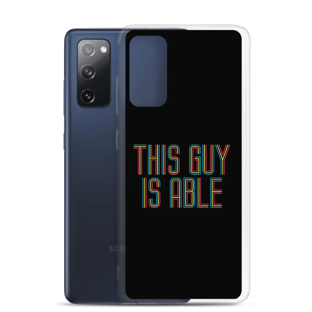 This Guy is Able (Men's Samsung Case)