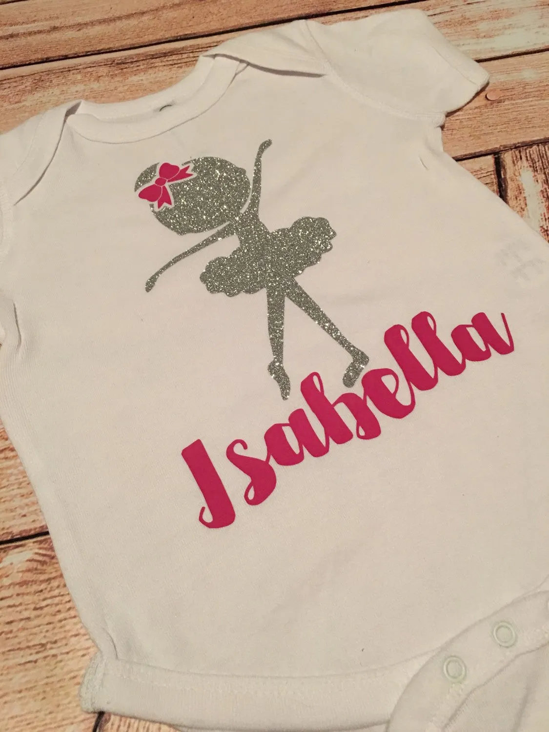 Tiny Dancer Ballerina Custom Birthday Tee