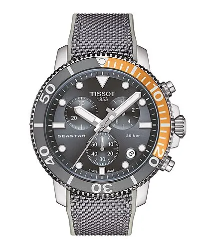 Tissot Seastar 1000 Chronograph Quartz Grey Dial Men's Watch T120.417.17.081.01