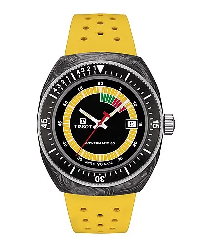 Tissot Sideral S Powermatic 80 Automatic Black Dial Men's Watch T145.407.97.057.00