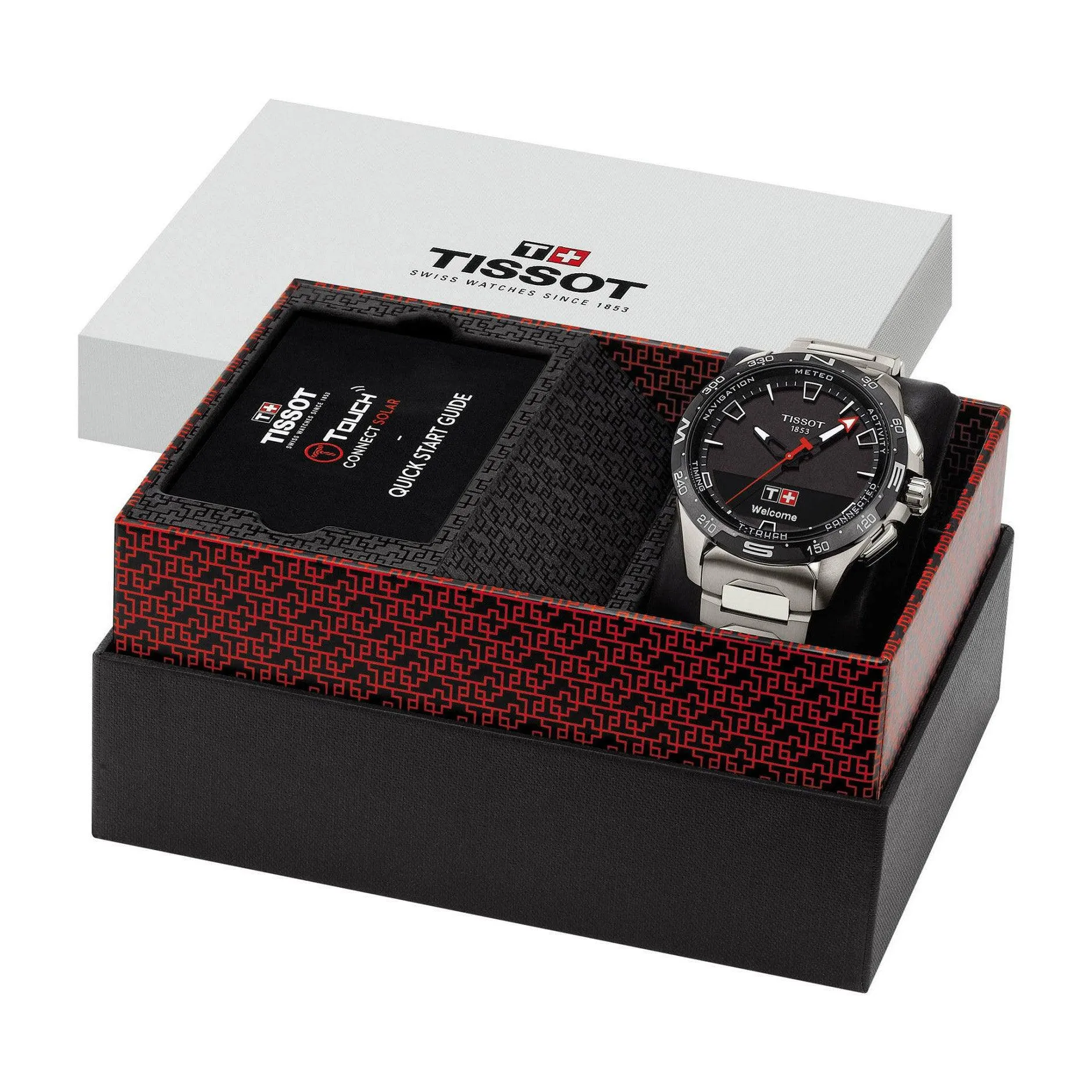 Tissot T-Touch Connect Solar 47.5mm Black Quartz T121.420.44.051.00