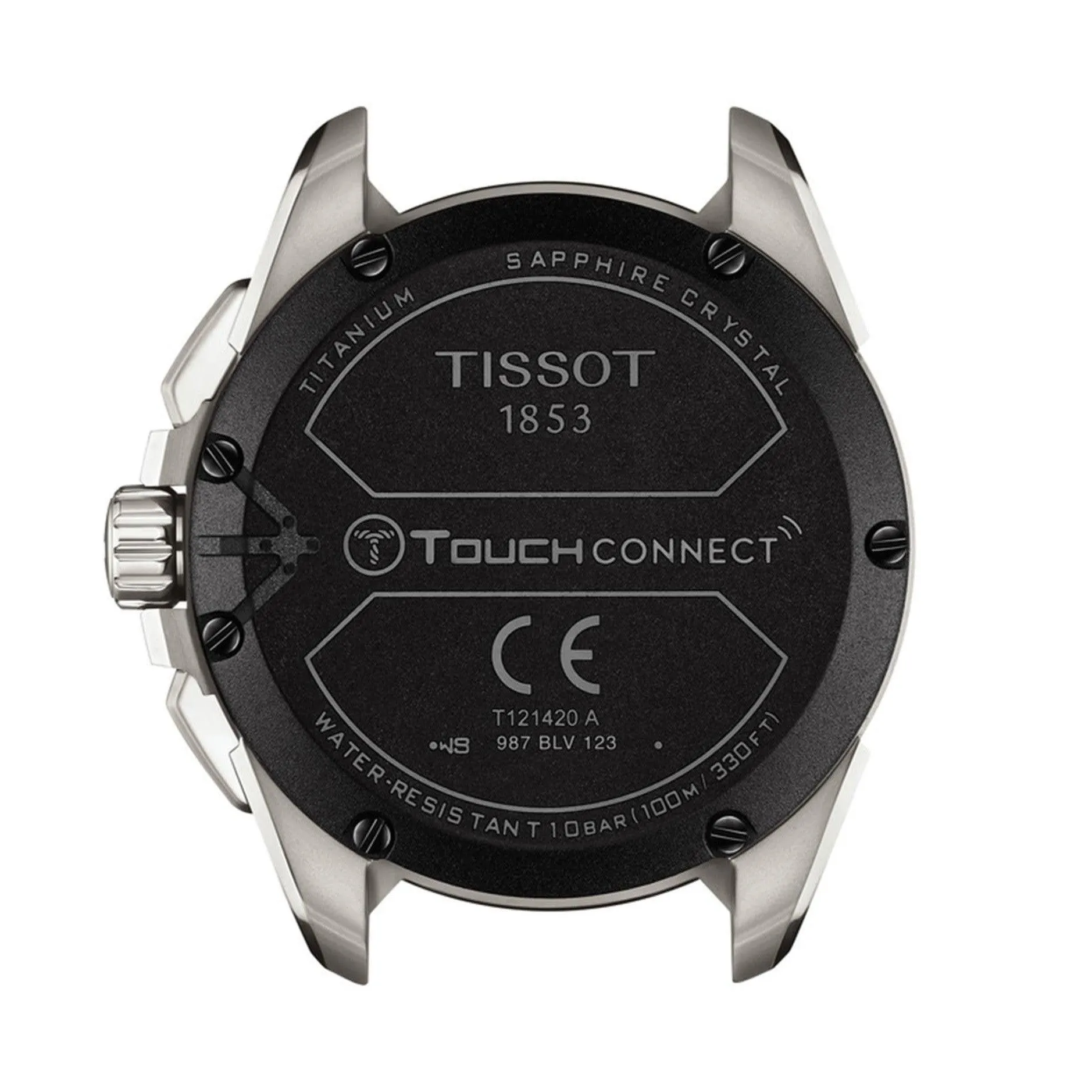 Tissot T-Touch Connect Solar 47.5mm Black Quartz T121.420.44.051.00