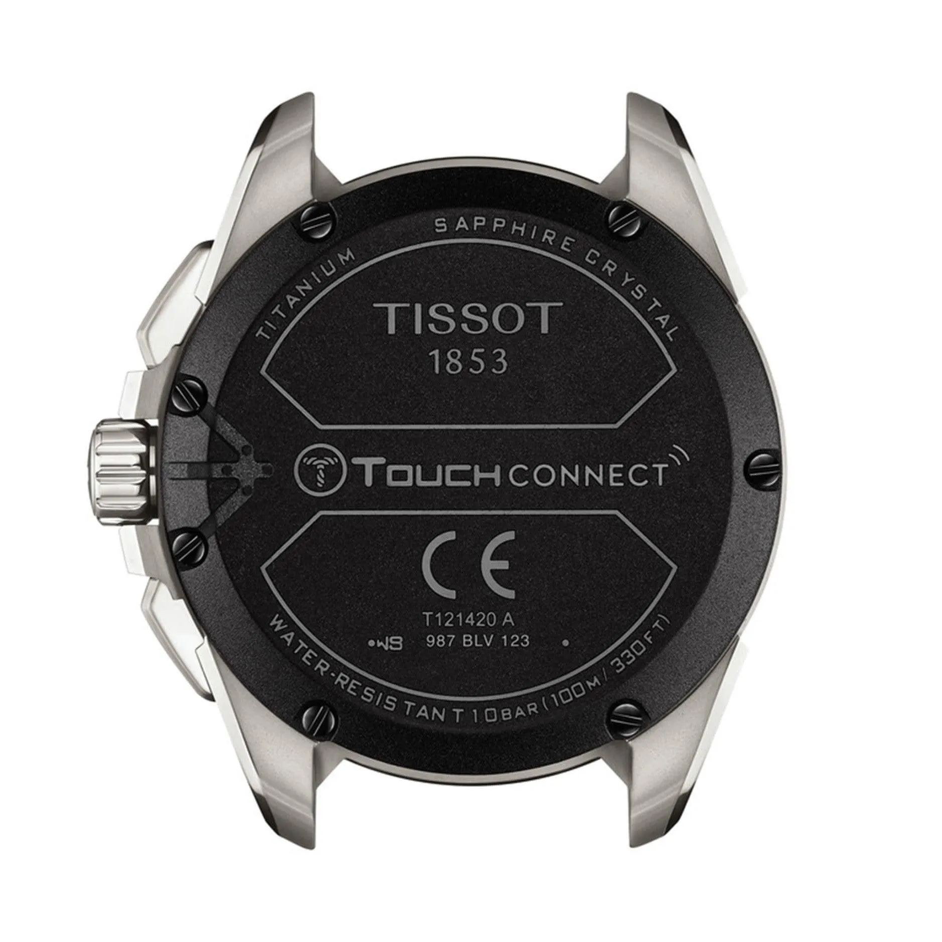 Tissot T-Touch Connect Solar 47.5mm Watch Black Quartz Titanium T121.420.47.051.01