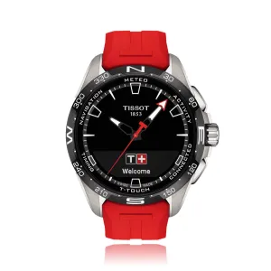 Tissot T-Touch Connect Solar 47.5mm Watch Black Quartz Titanium T121.420.47.051.01