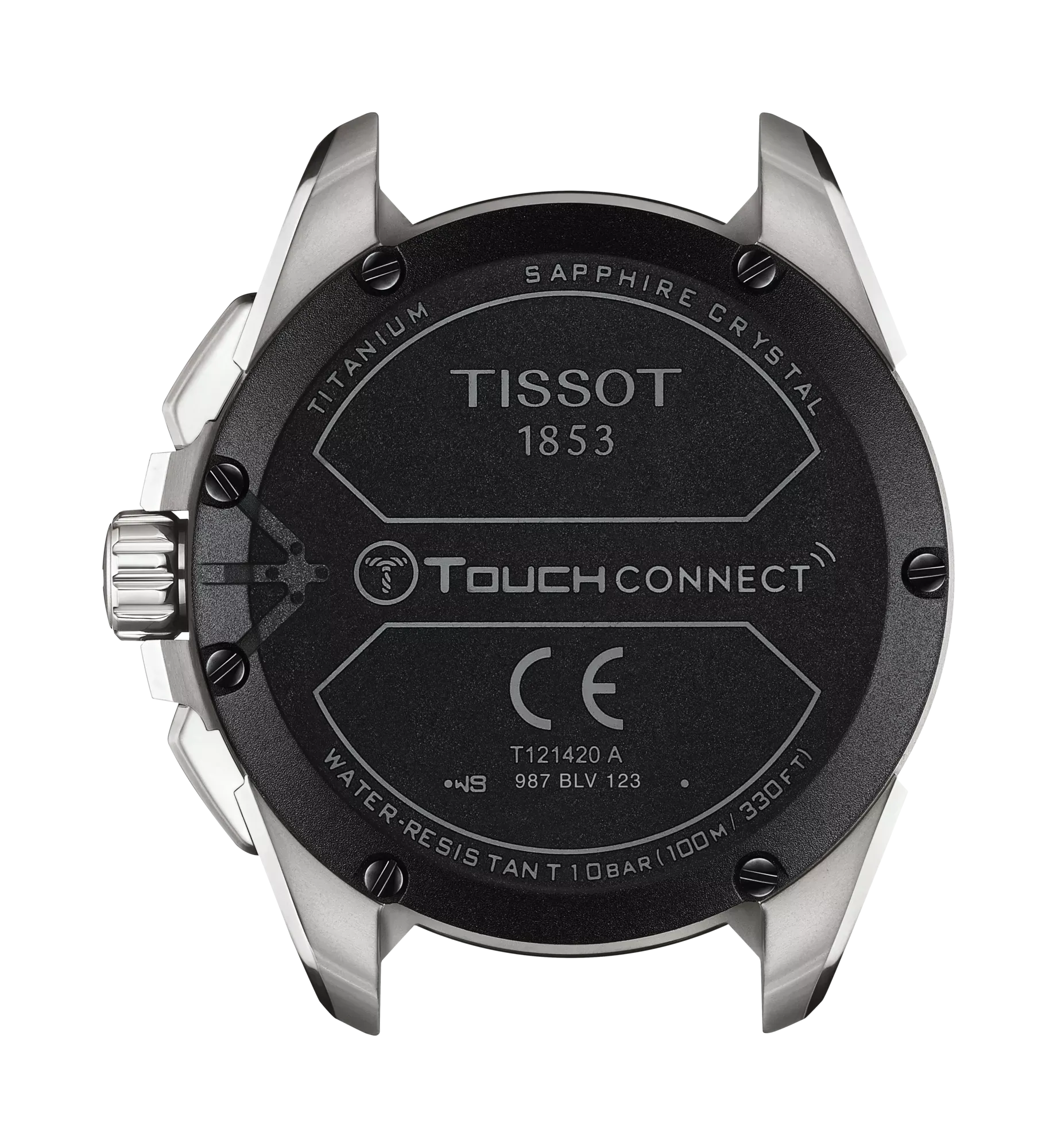 Tissot T-touch Connect Solar Quartz Analog-Digital Black Dial Men's Watch T121.420.47.051.00