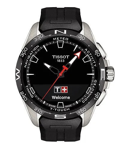 Tissot T-touch Connect Solar Quartz Analog-Digital Black Dial Men's Watch T121.420.47.051.00