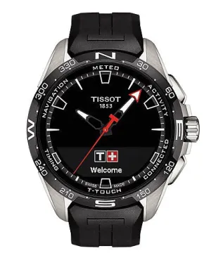 Tissot T-touch Connect Solar Quartz Analog-Digital Black Dial Men's Watch T121.420.47.051.00