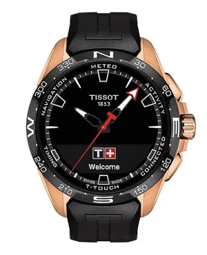 Tissot T-Touch Connect Solar Smart Silicone Strap Watch T121.420.47.051.02