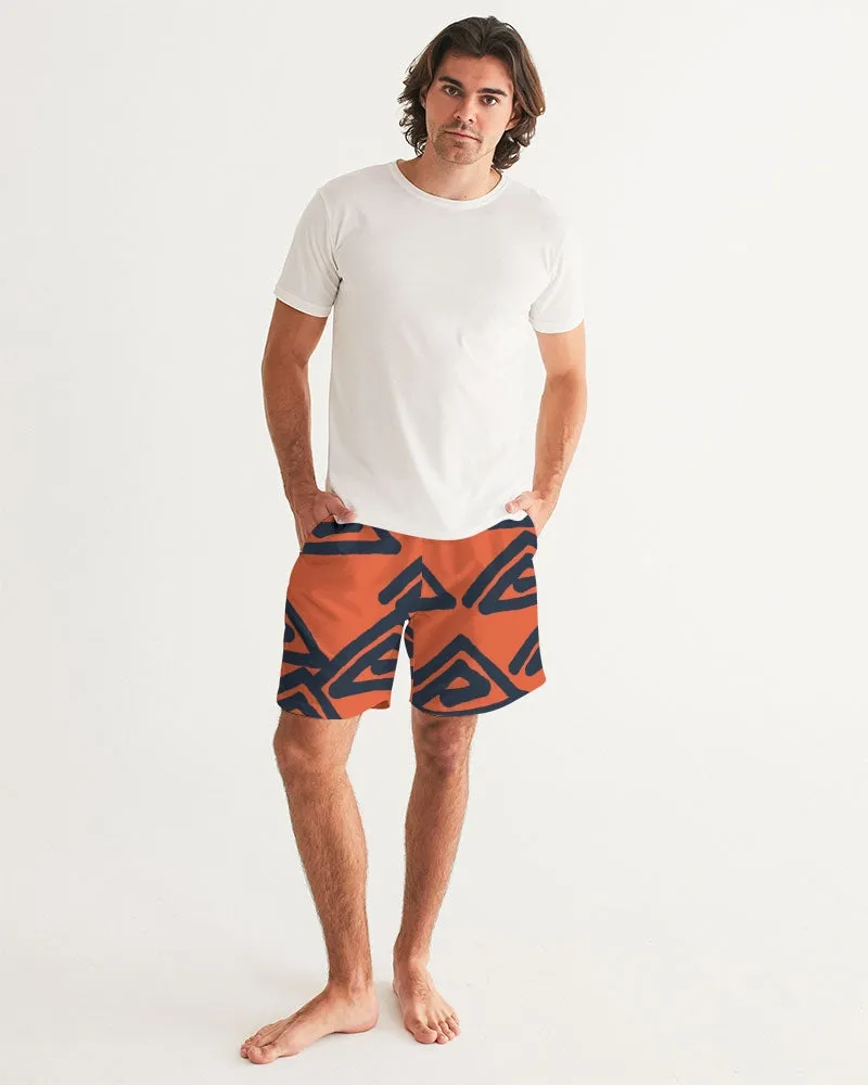 Triangle Labyrinth Masculine Swim Trunk