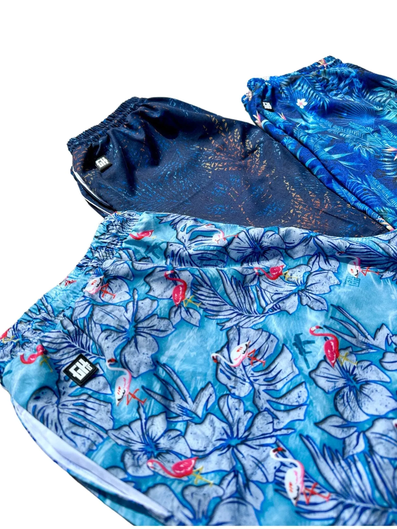 Tropical Entanglement Swim Trunks