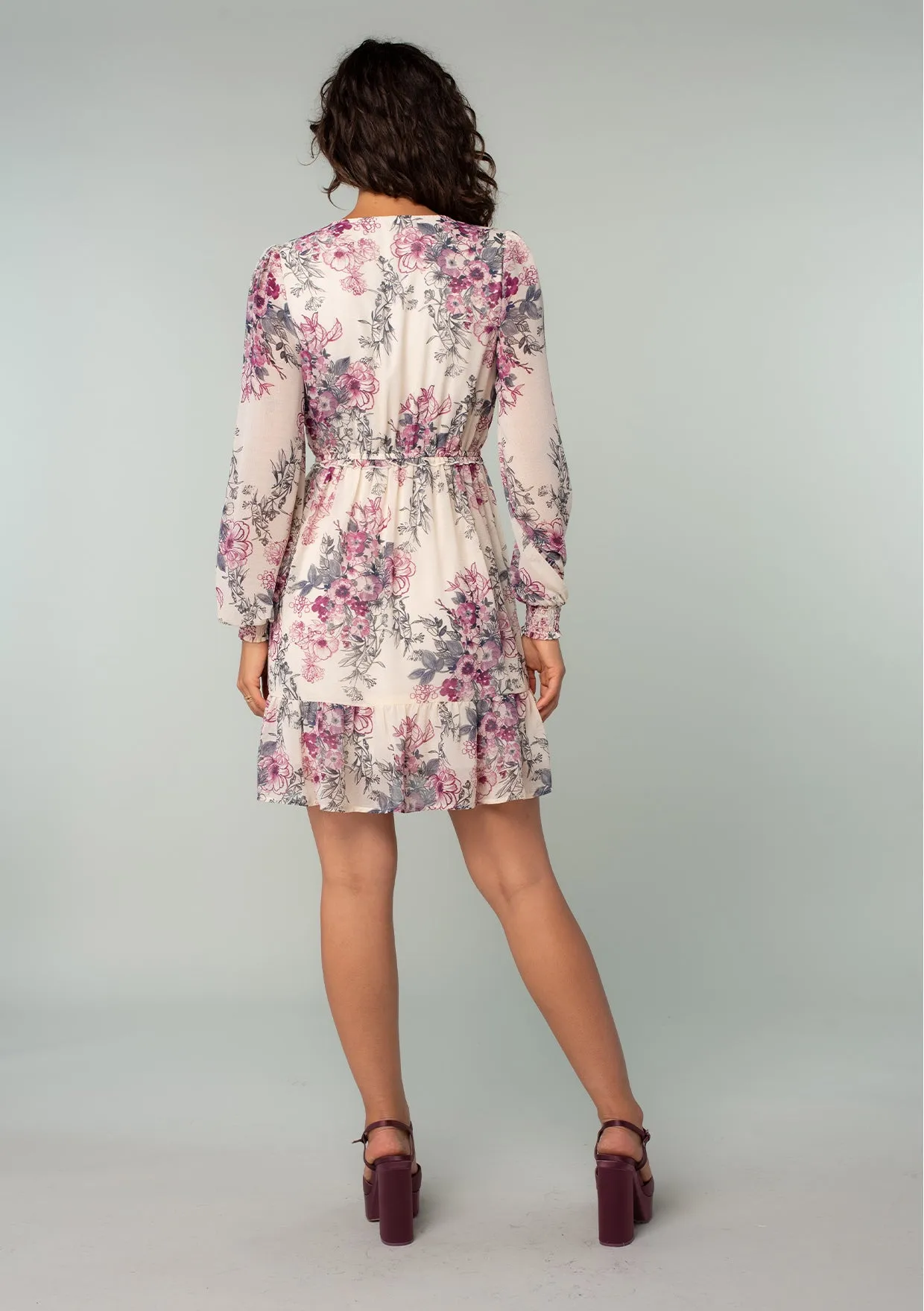 Unstoppable Chiffon Mini Dress