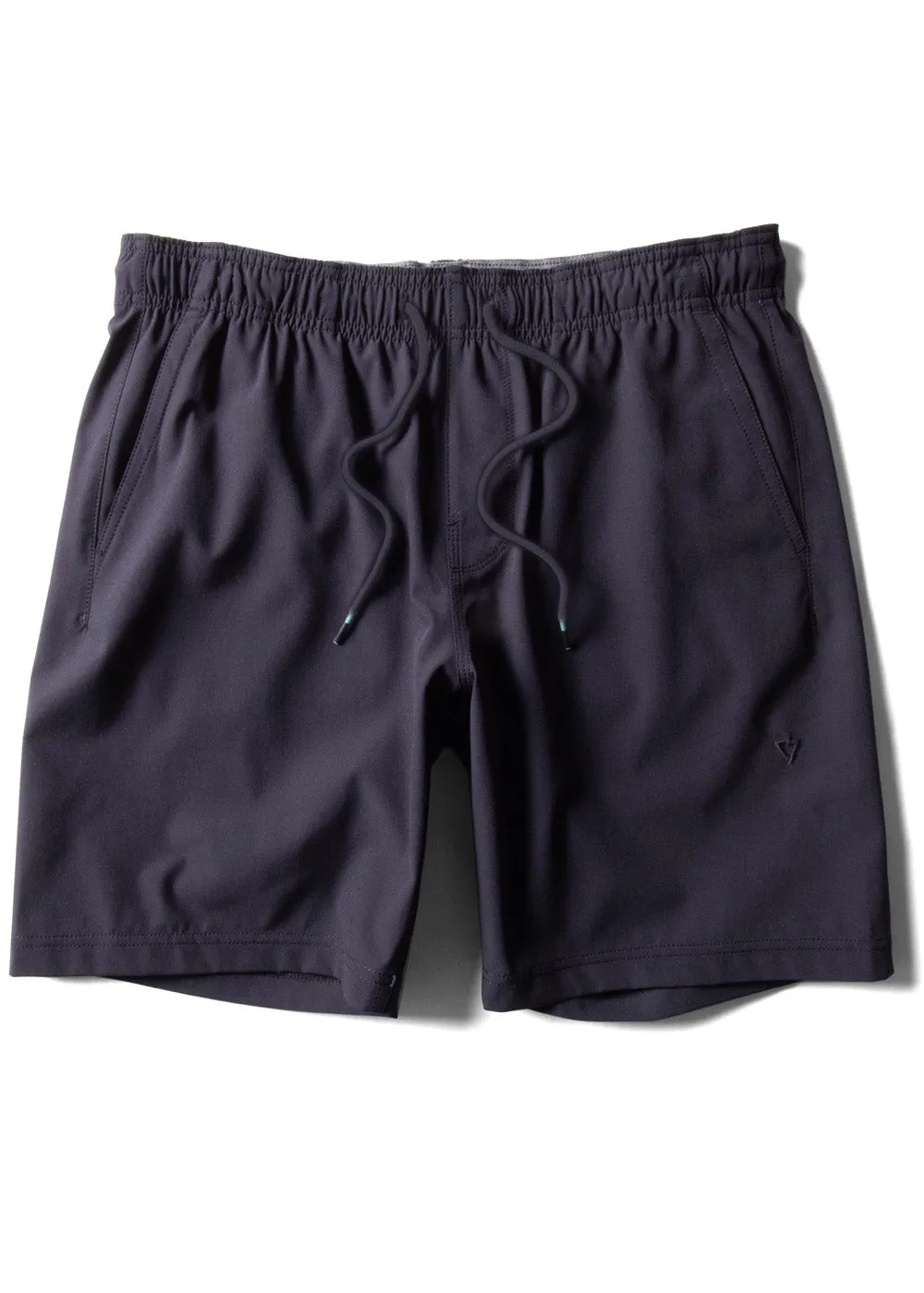 Vissla HEMP NO SEE UMS ECO 18" ELASTIC WALKSHORT - BLACK