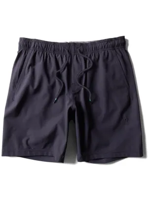 Vissla HEMP NO SEE UMS ECO 18" ELASTIC WALKSHORT - BLACK