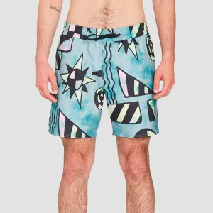 Volcom Chlorine Killer Stoney 17" Boardshorts Temple Teal