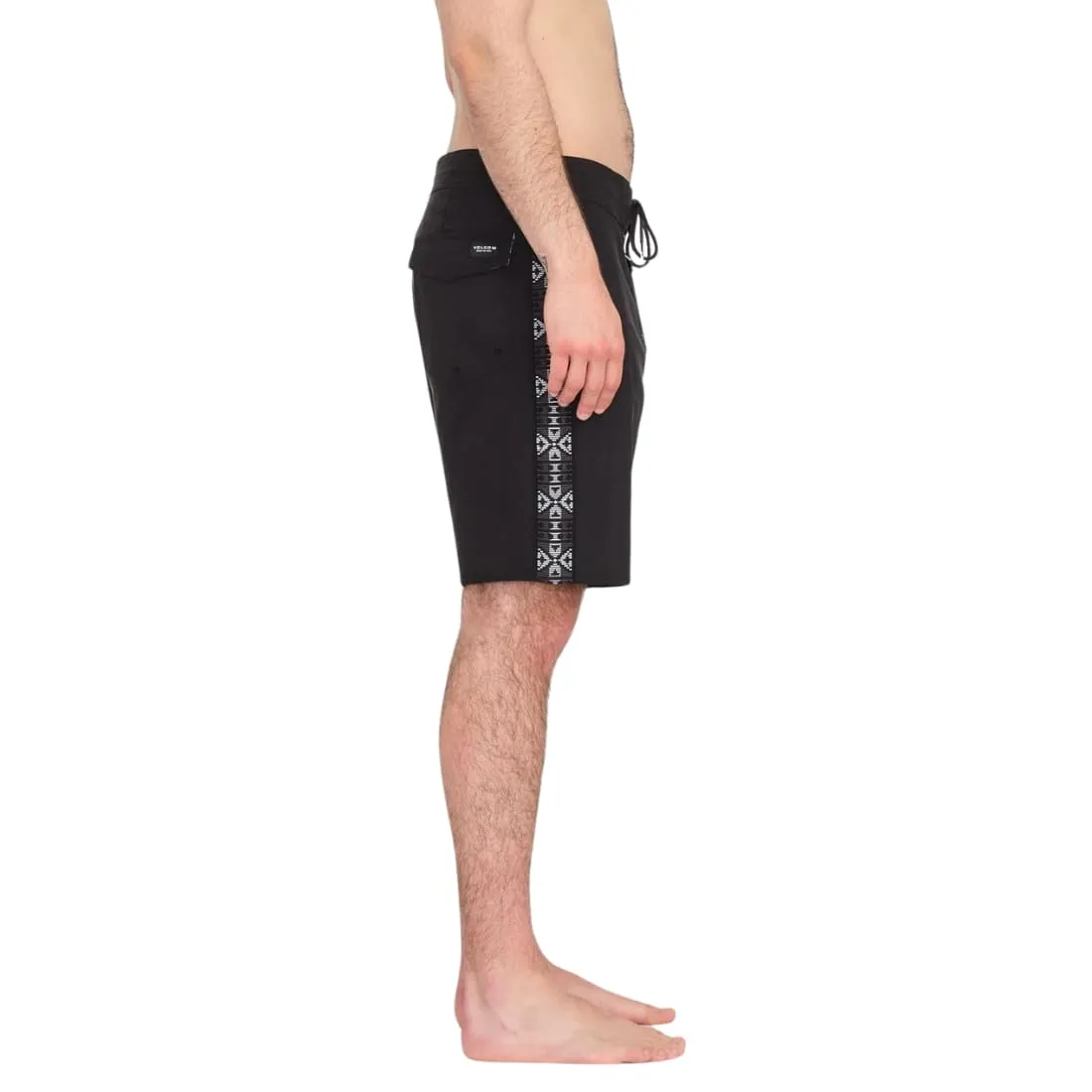 Volcom V Ent Hockey Dad Stoney 19 Boardshorts - Black