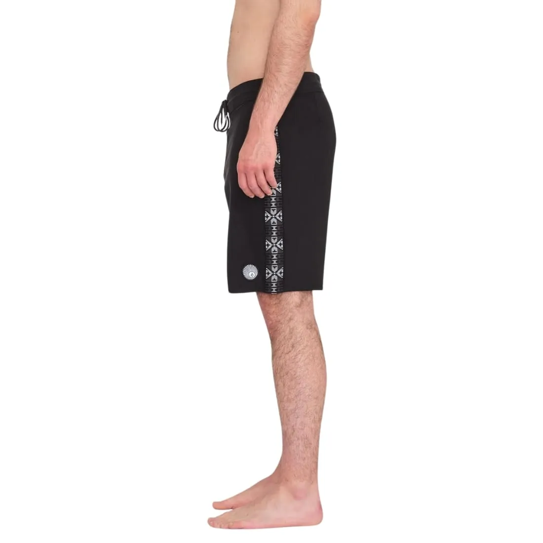 Volcom V Ent Hockey Dad Stoney 19 Boardshorts - Black