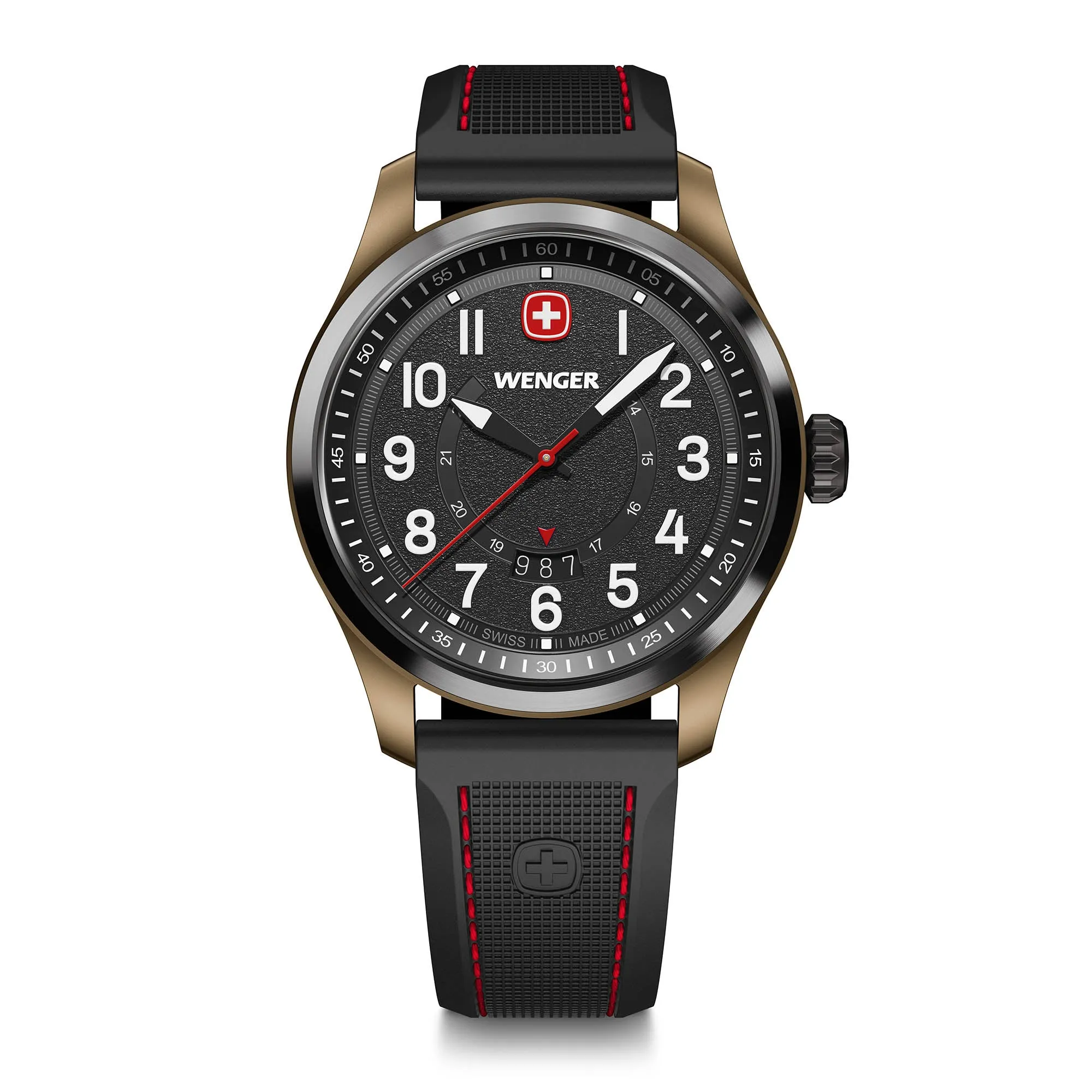 Wenger Terragraph Men's Quartz Watch - Swiss Made
