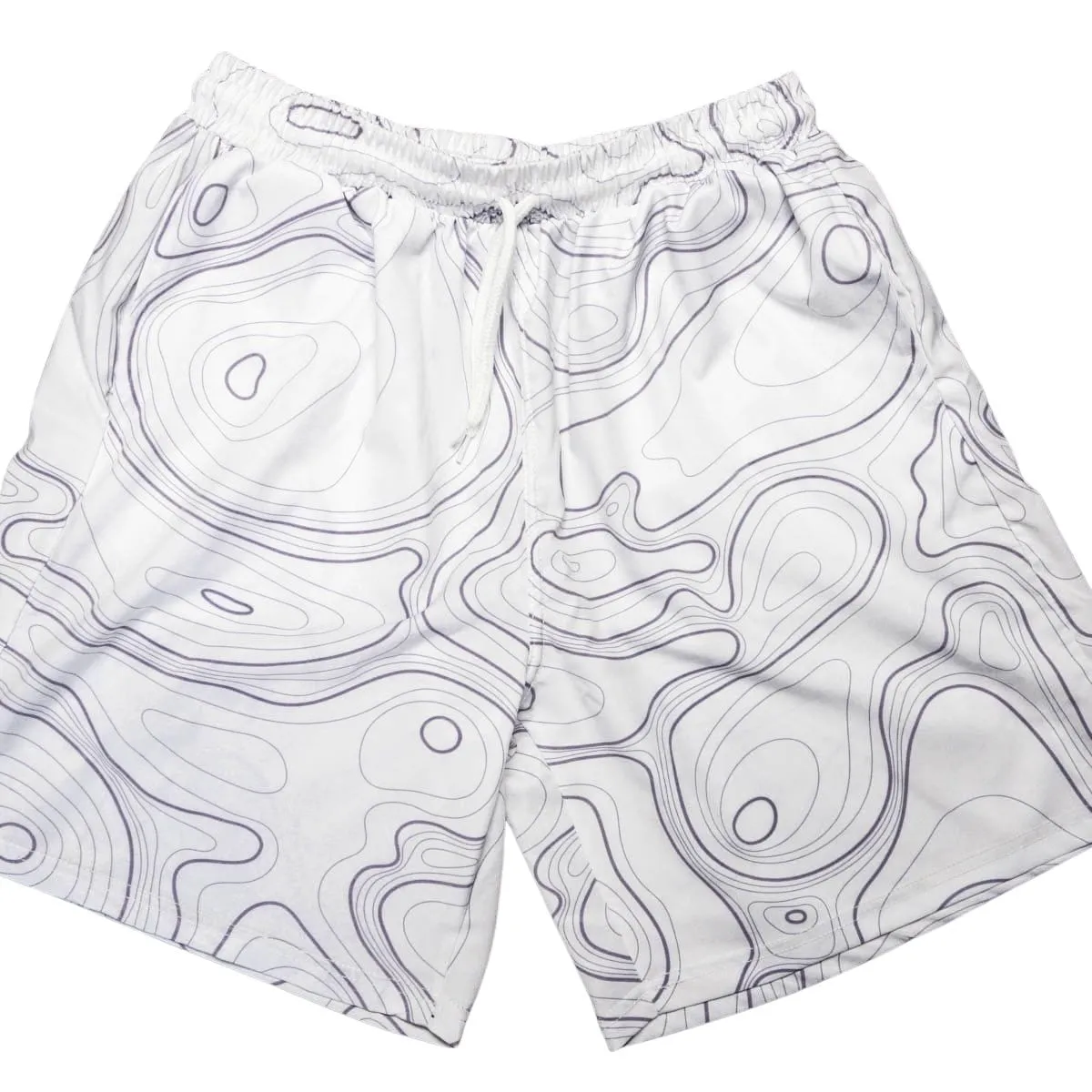 White Topo Swim Trunks