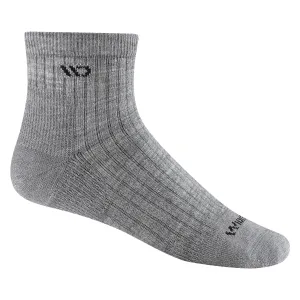 Wide Open Mens Solid Cushioned Quarter Socks