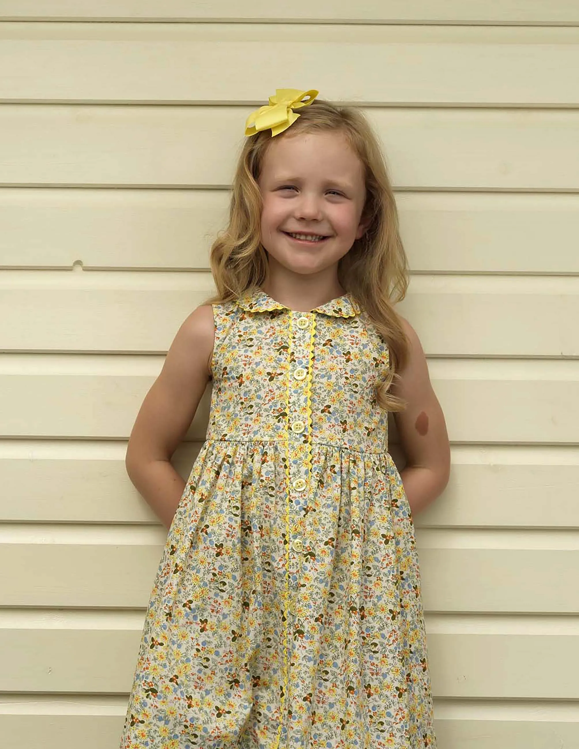 Wild Flower Button-Front Dress