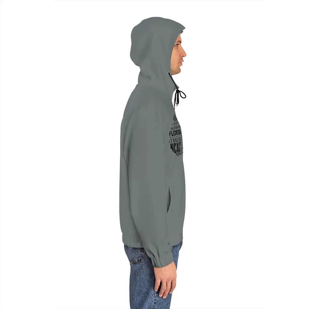 WSSU AFRICA HBCU PRIDE UNISEX FULL-ZIP HOODIE