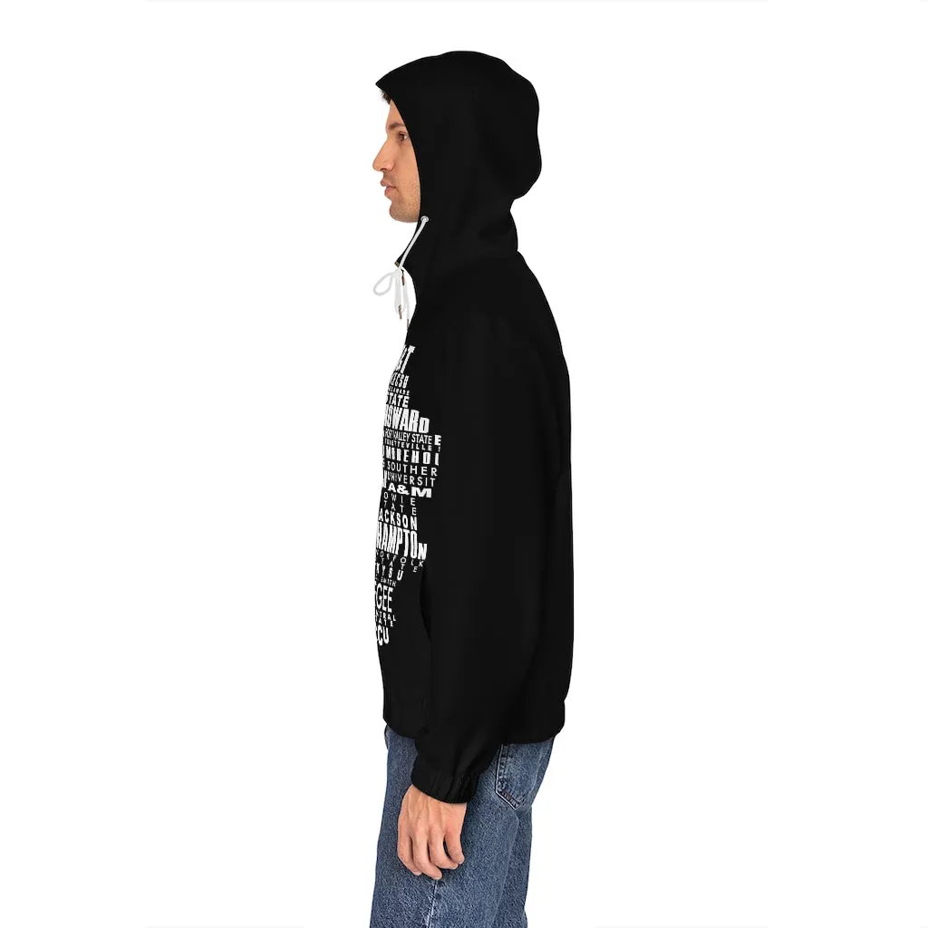 WSSU AFRICA HBCU PRIDE UNISEX FULL-ZIP HOODIE