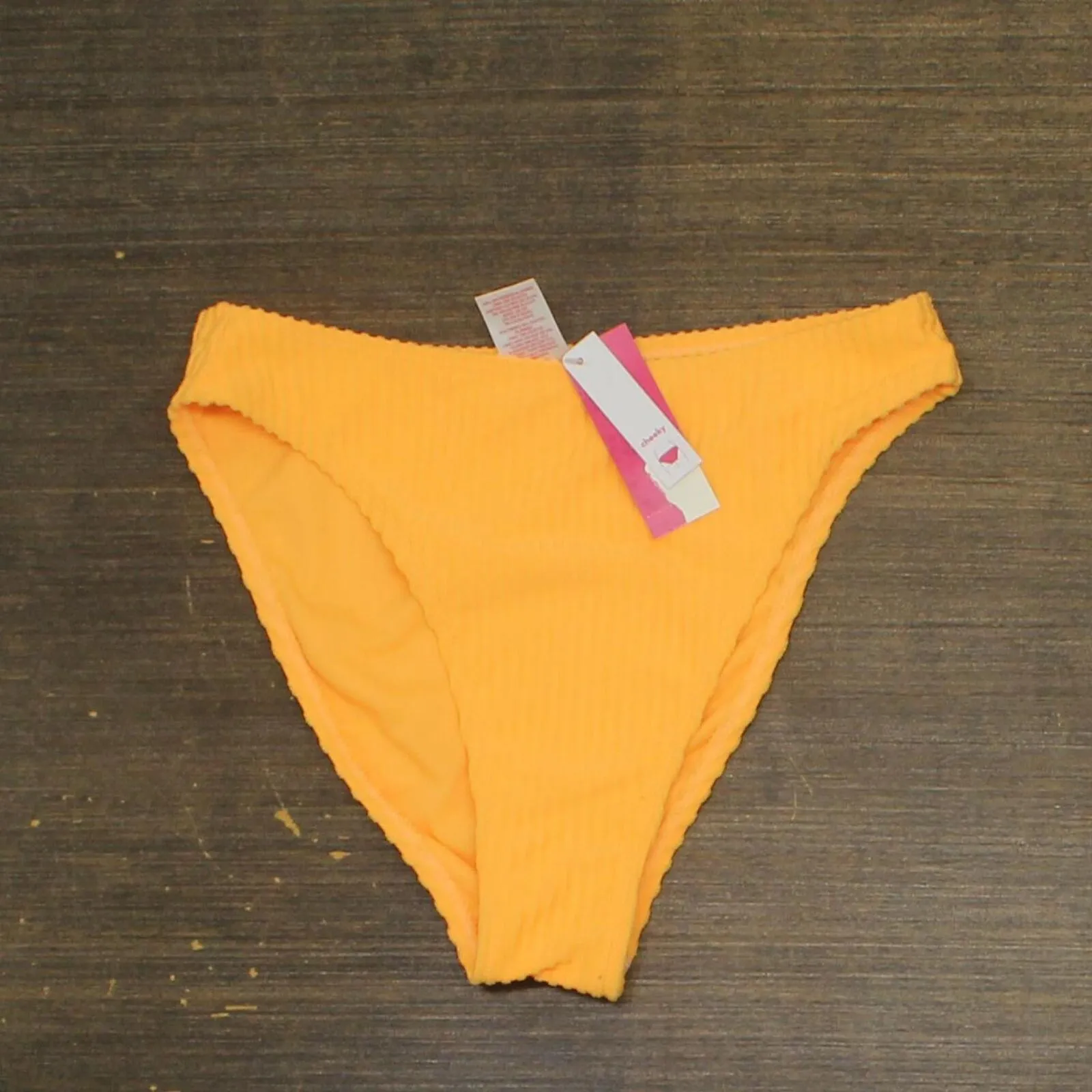 Xhilaration Juniors Textured Terry Cheeky Mid-Rise Bikini Bottom 84020199