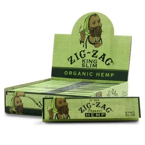 Zig-Zag Organic Hemp King Size Slim - (24 Count)