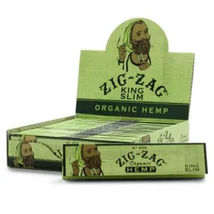 Zig-Zag Organic Hemp King Size Slim - (24 Count)